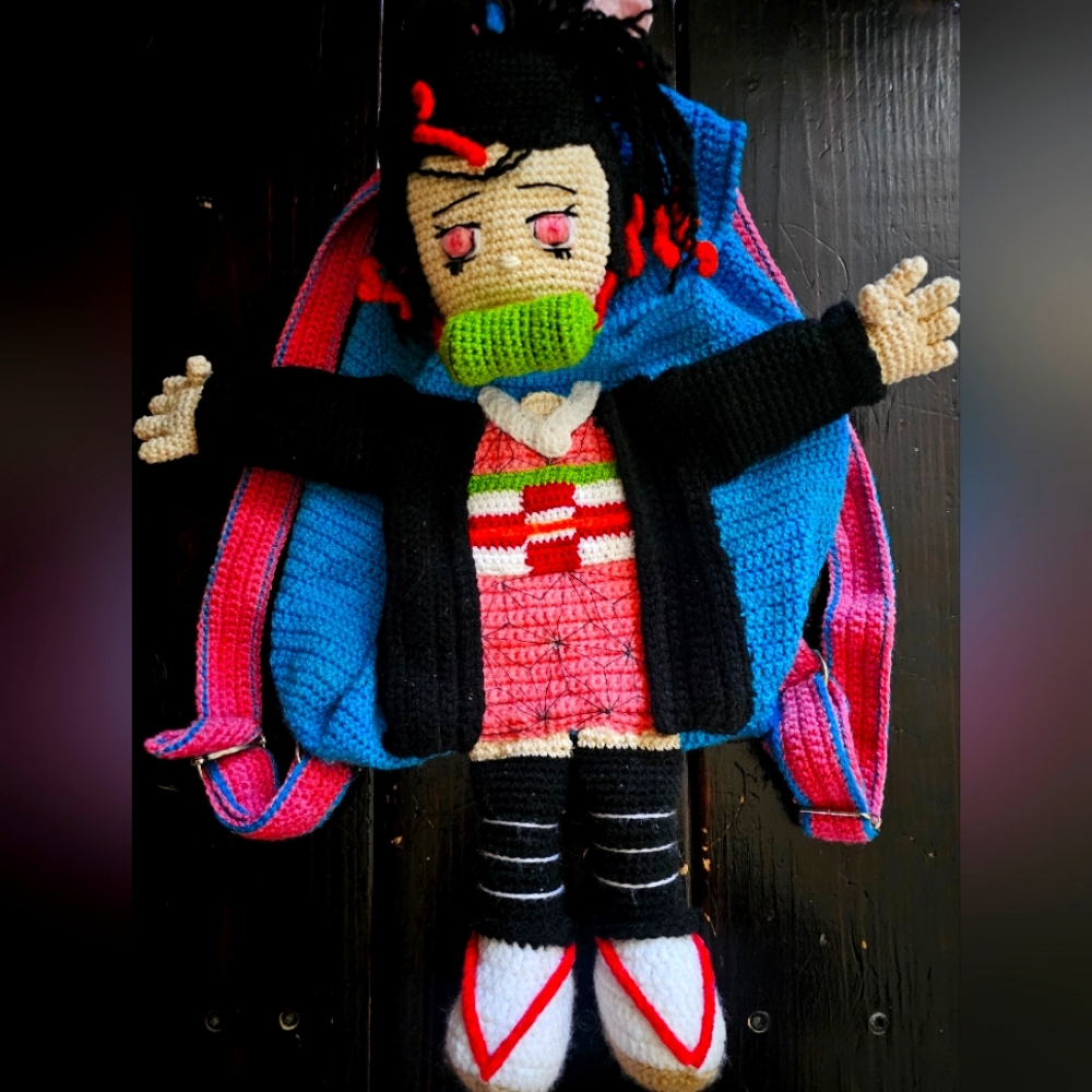 Crochete hand-made Anime Nezuko Kamado